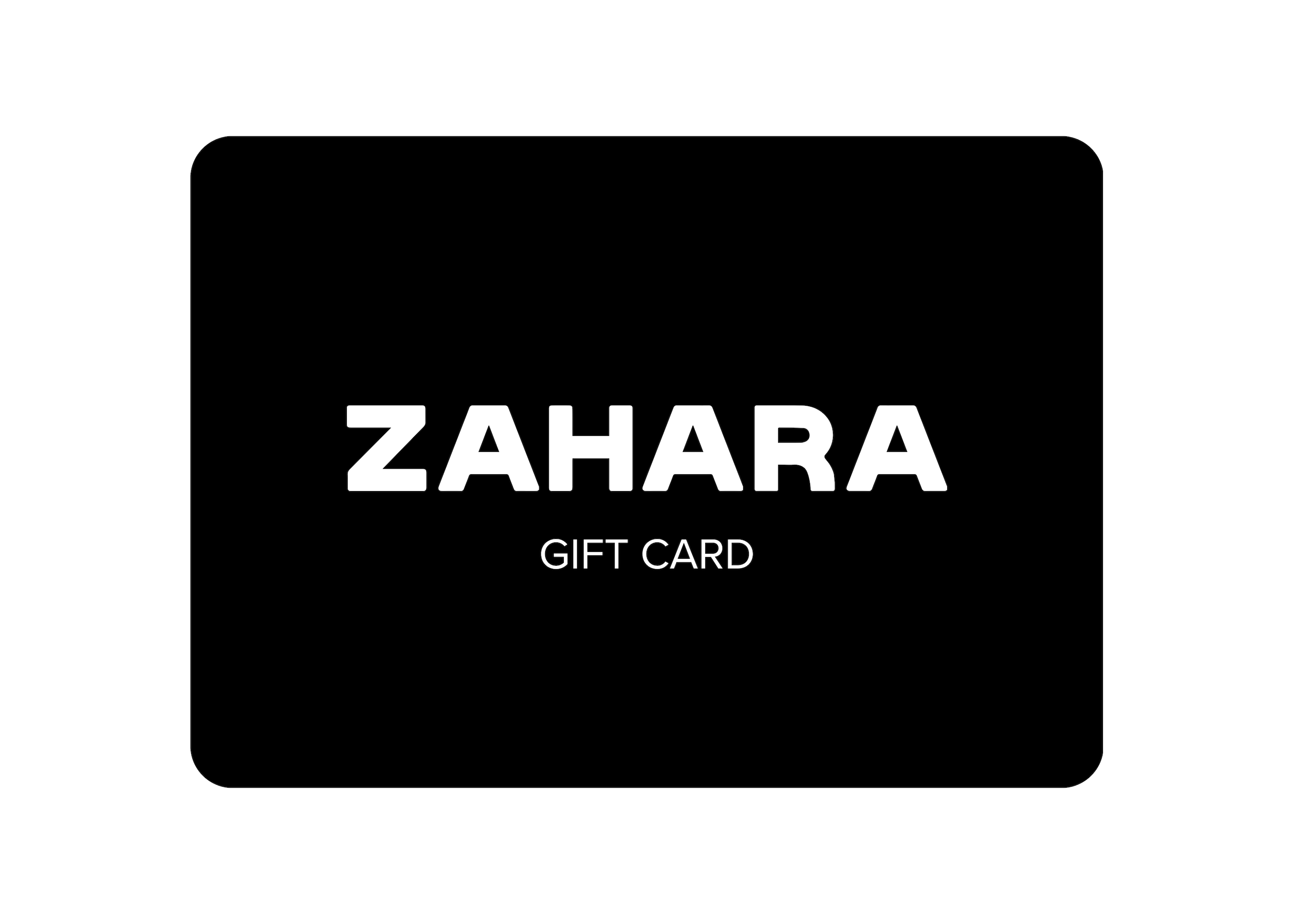 The Zahara Gift Card