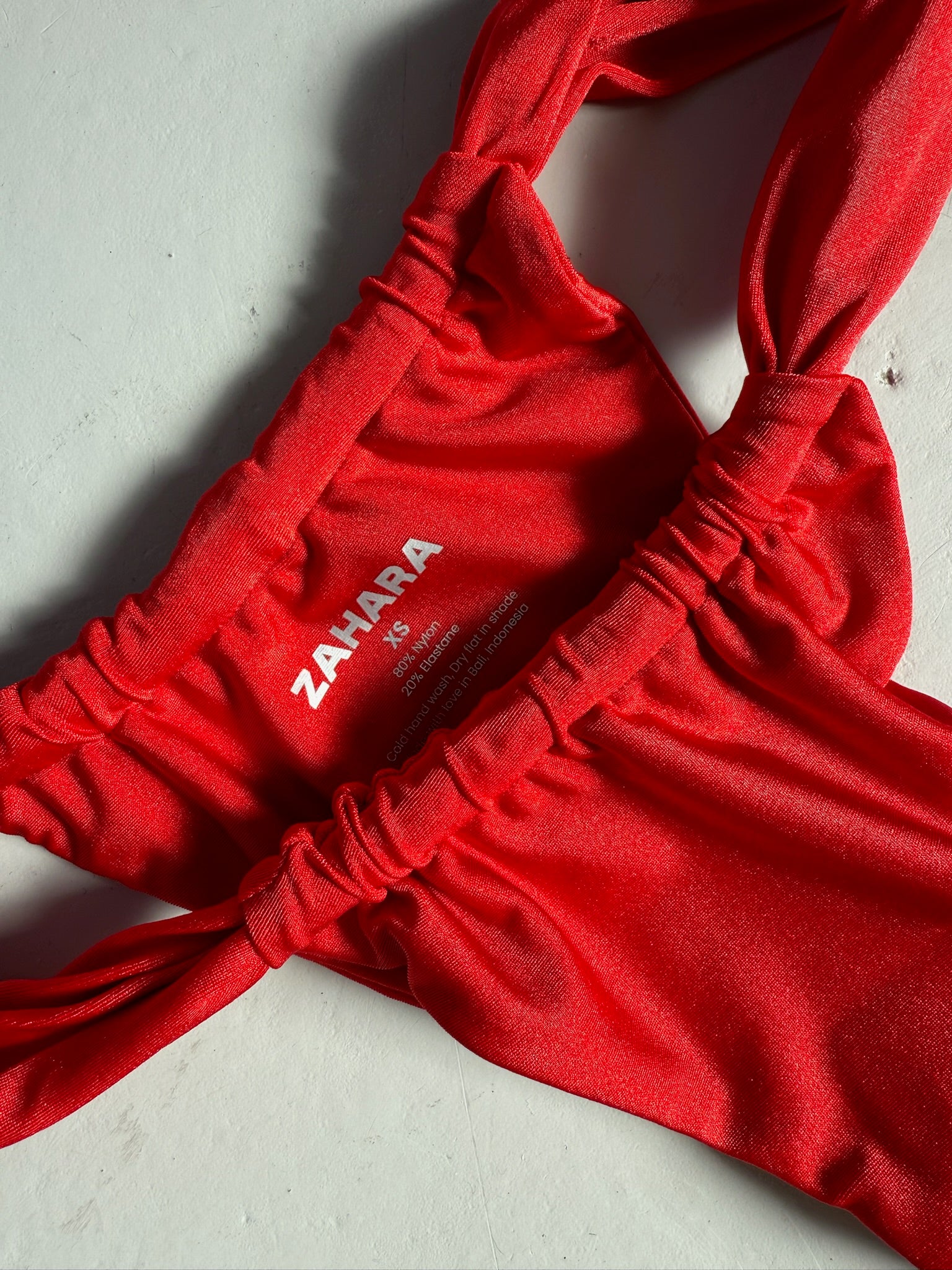 Scrunch Bottom - Spicy Red