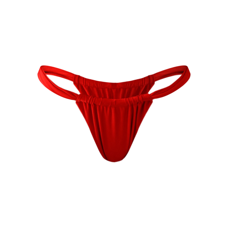 Scrunch Bottom - Spicy Red