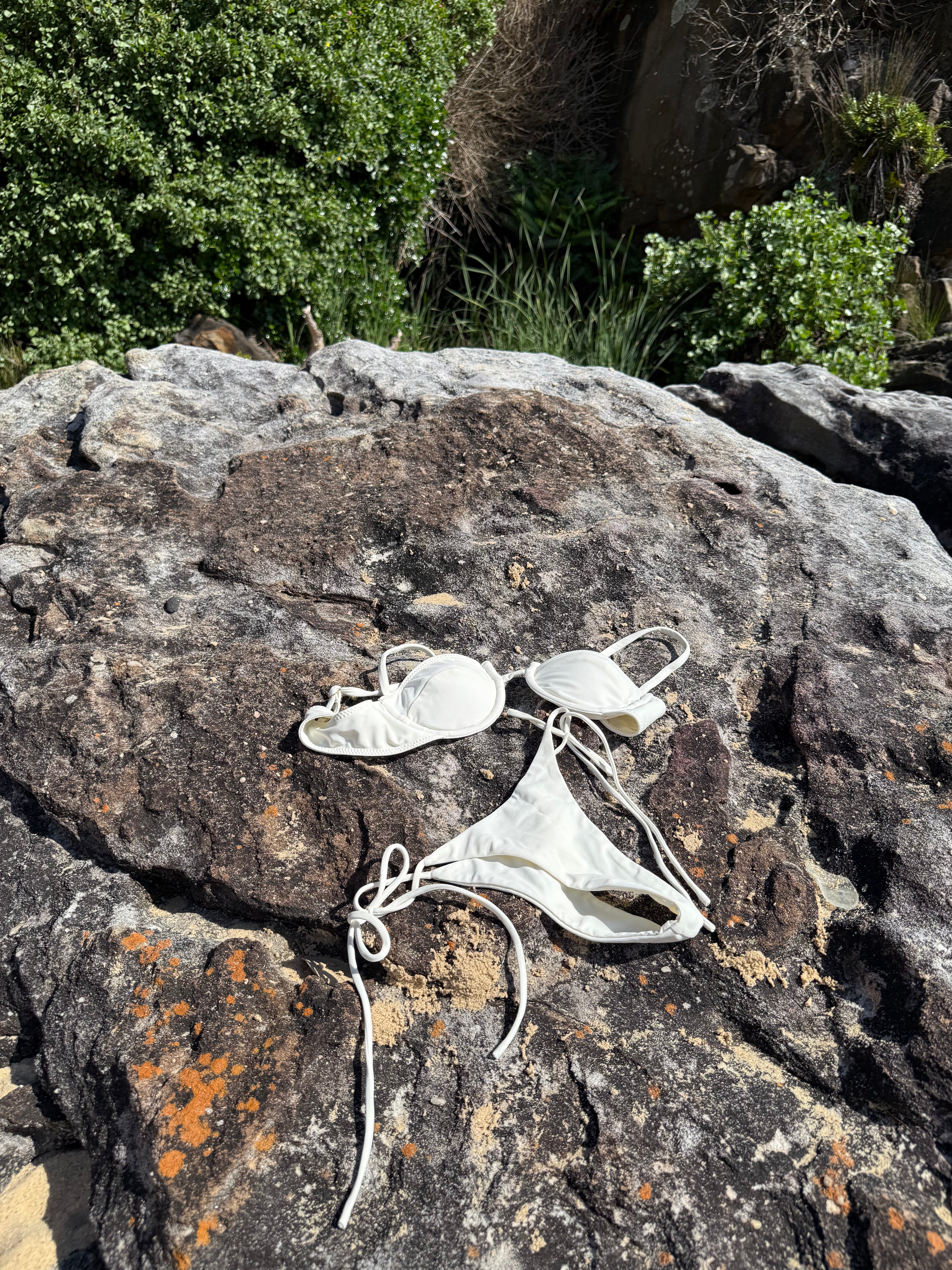 Tie Side Bottom - Ivory